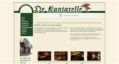 Desktop Screenshot of kantarelle.nl